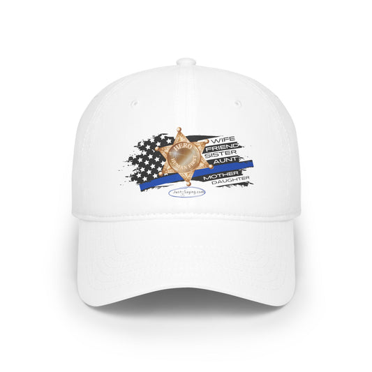 Female Sheriff Low Profile Baseball Cap