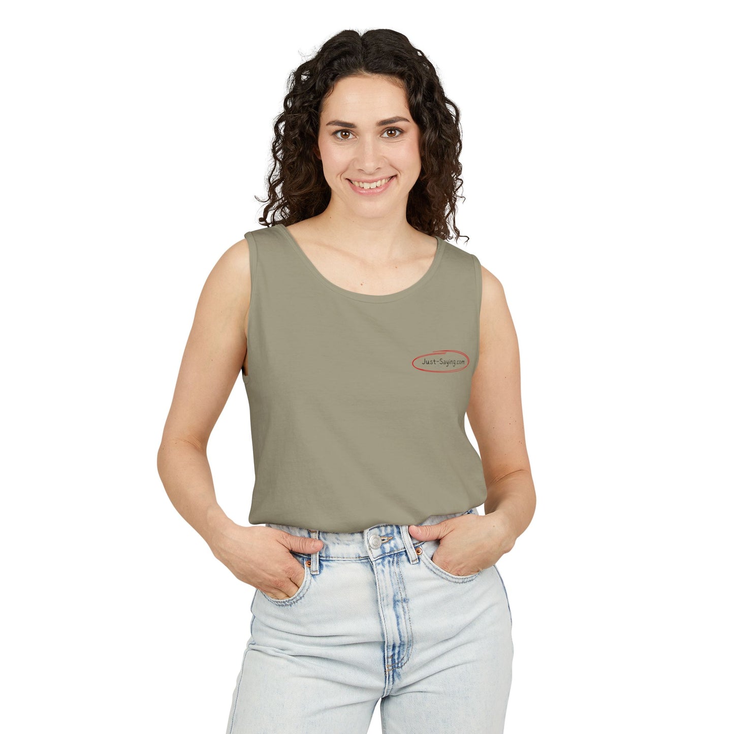 Trum[\p Unisex Garment-Dyed Tank Top