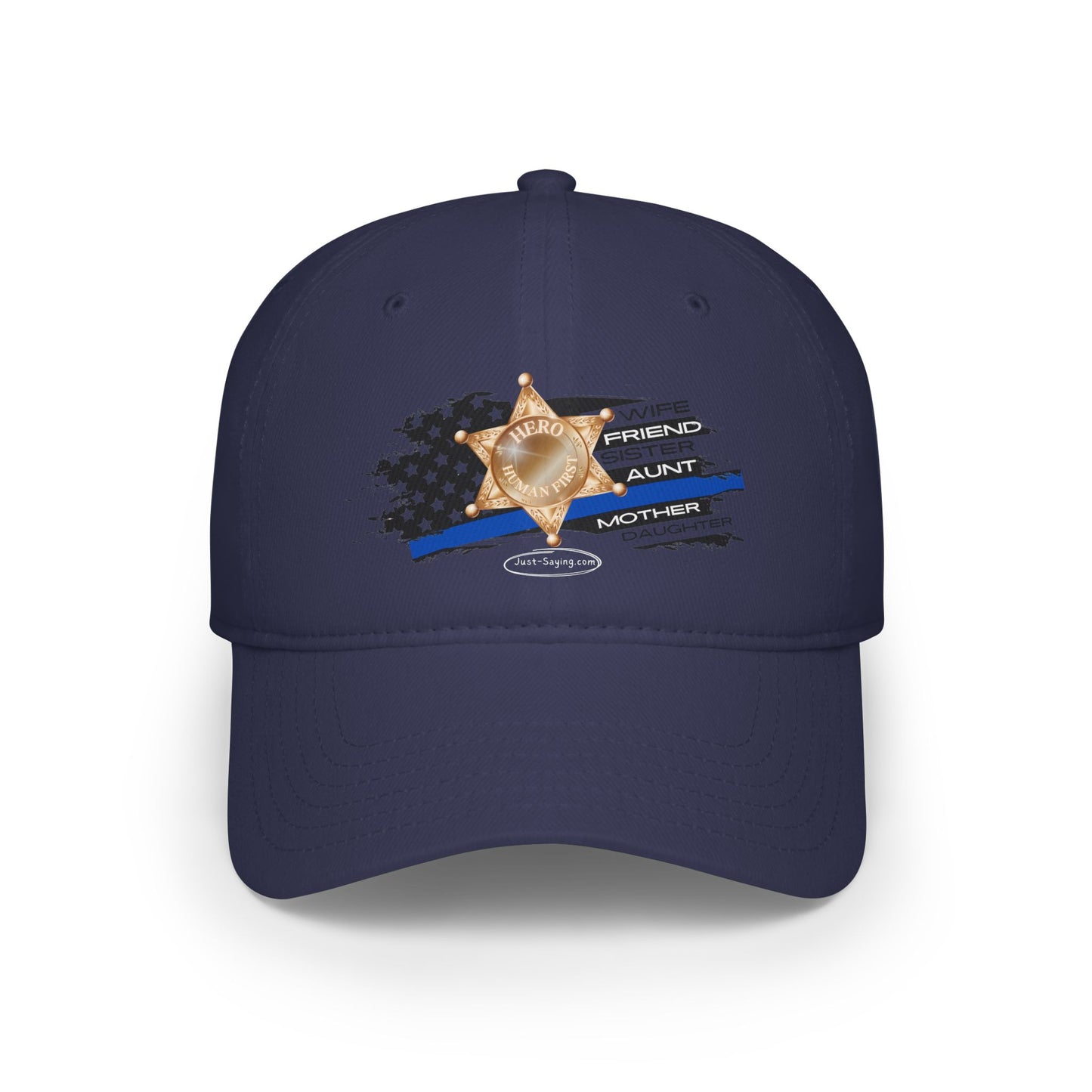 Female Sheriff Low Profile Baseball Cap