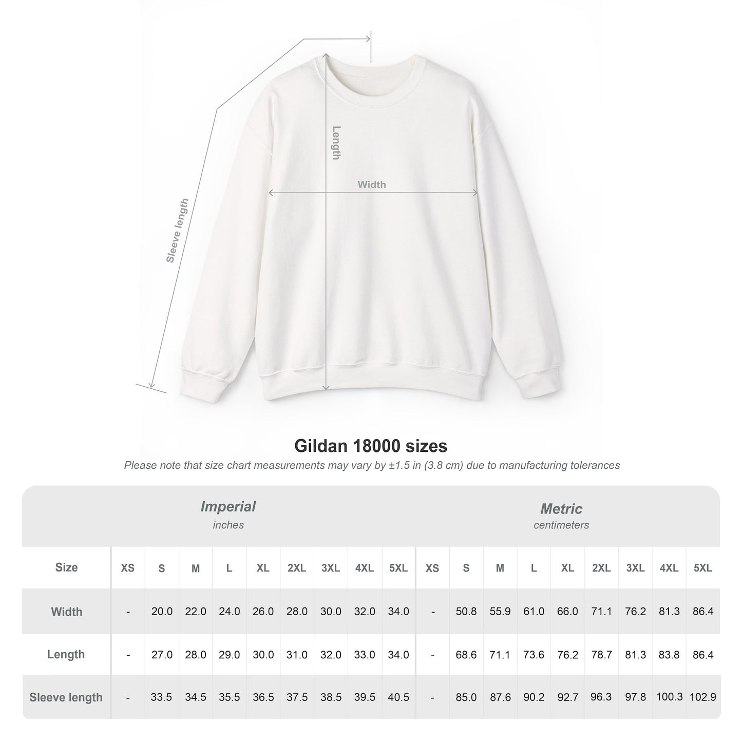 Female Police Hero Heavy Blend™ Crewneck Sweatshirt