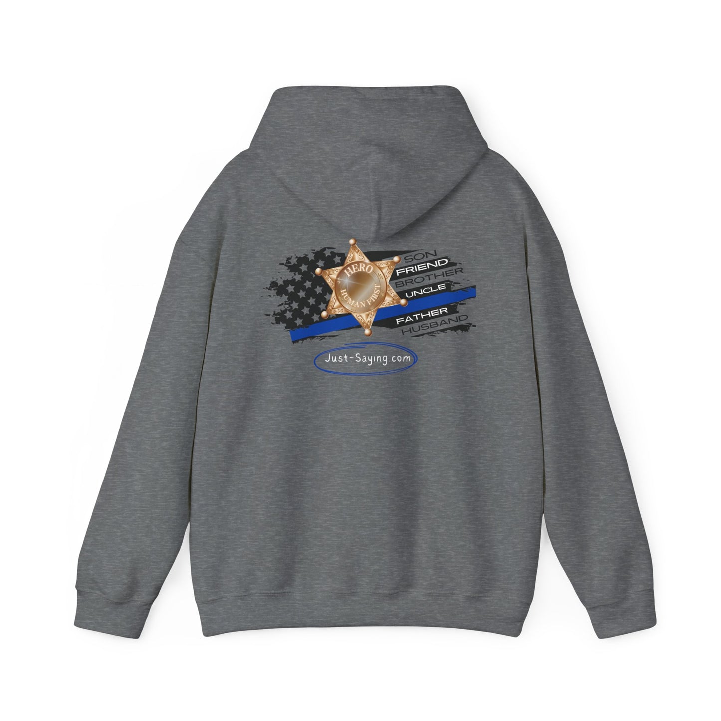Male Sheriff Heavy Blend™ Hooded Sweatshirt
