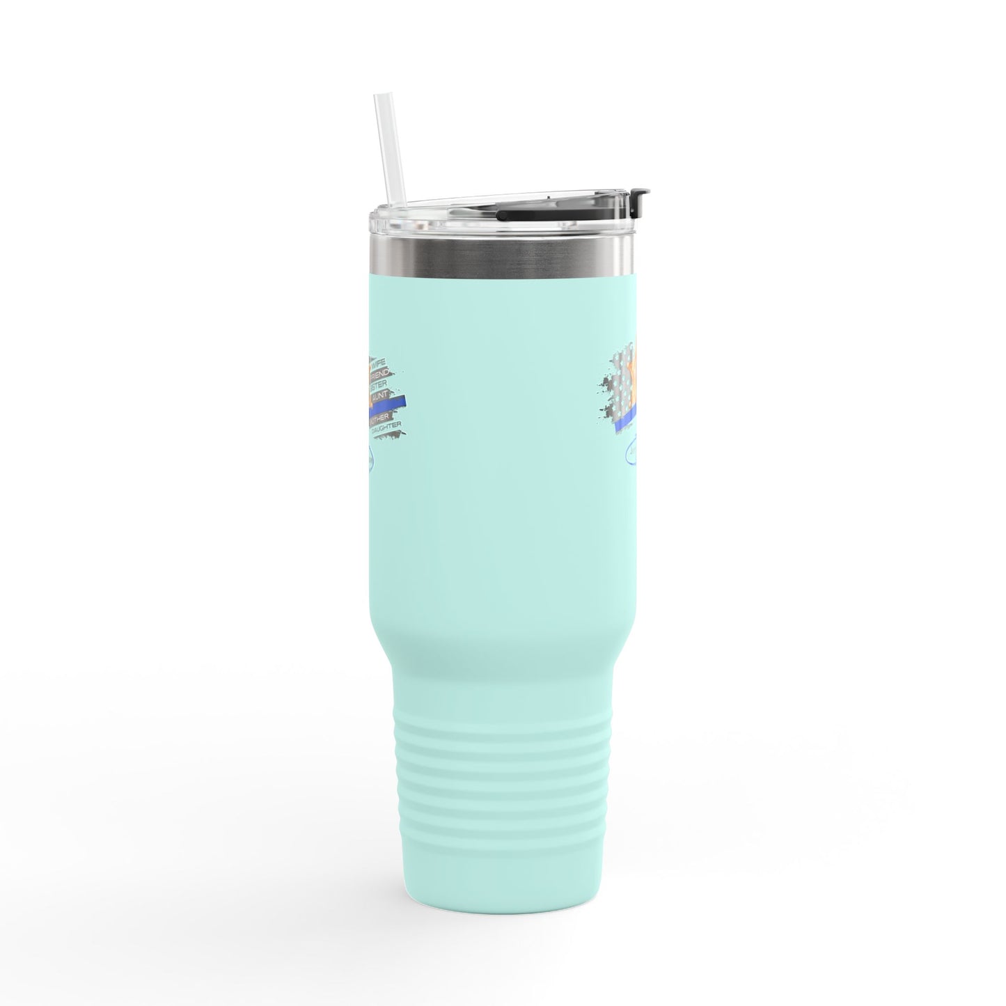 Female Sheriff Insulated Travel Mug, 40oz
