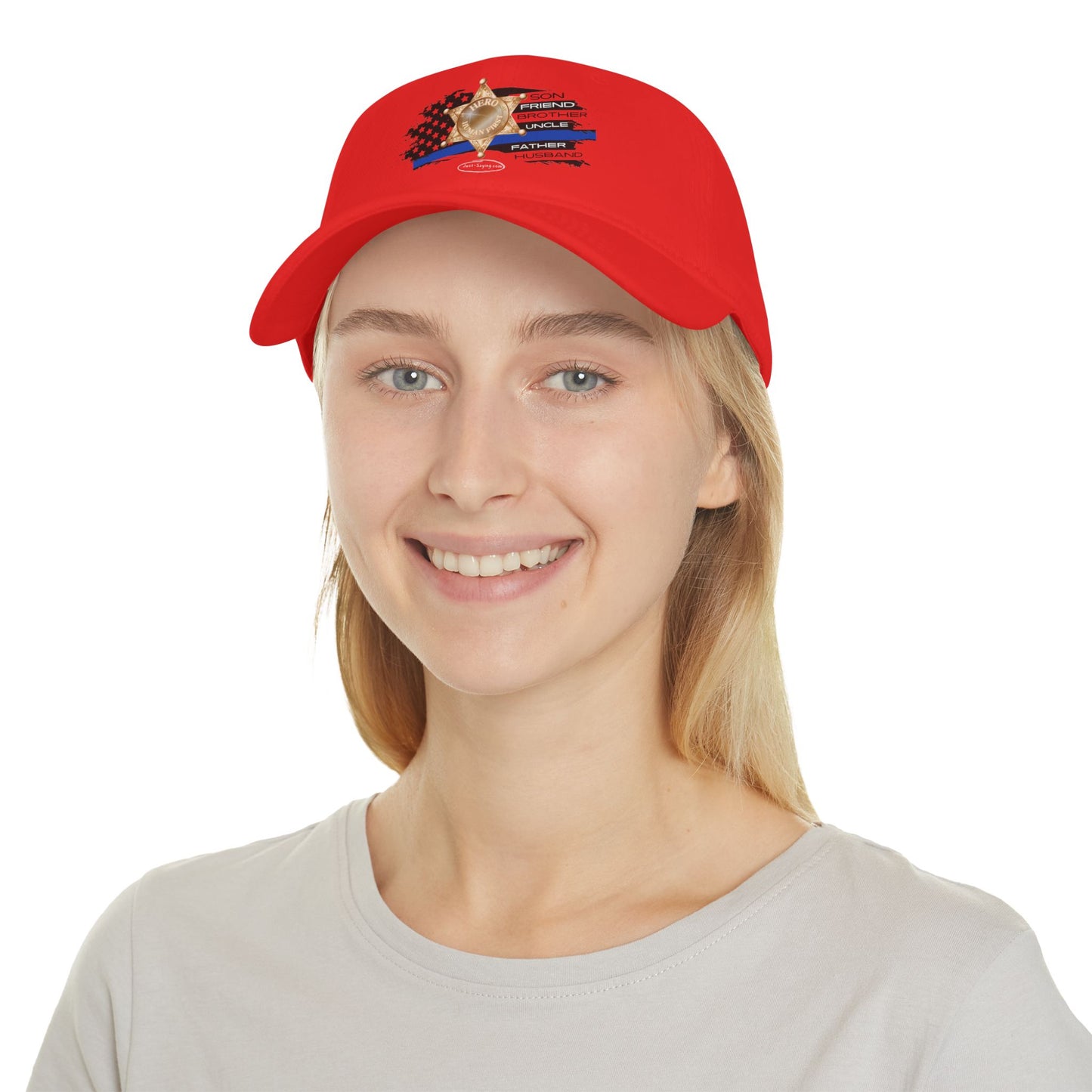 Male Sheriff Low Profile Baseball Cap