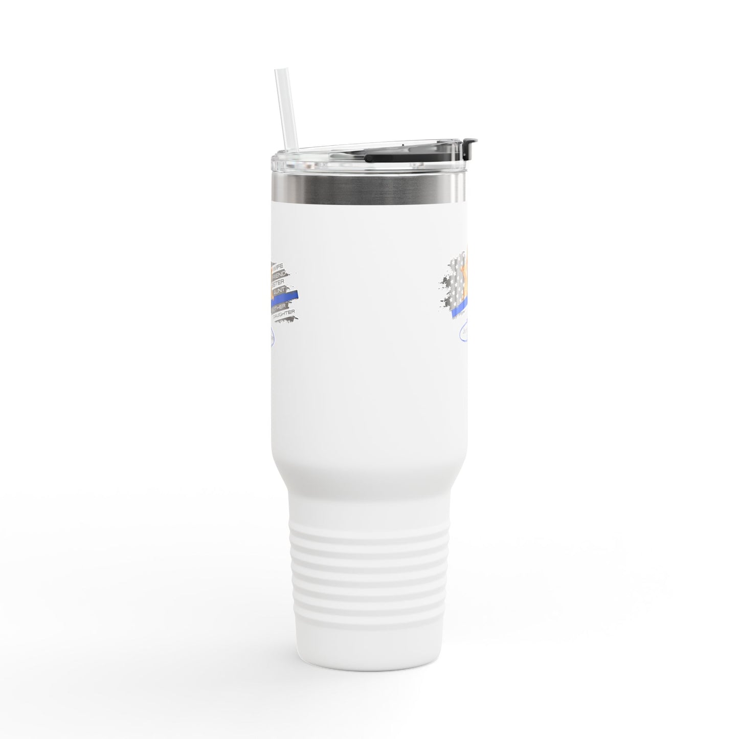 Female Sheriff Insulated Travel Mug, 40oz