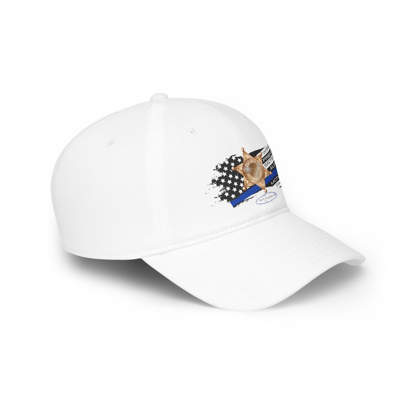 Female Sheriff Low Profile Baseball Cap