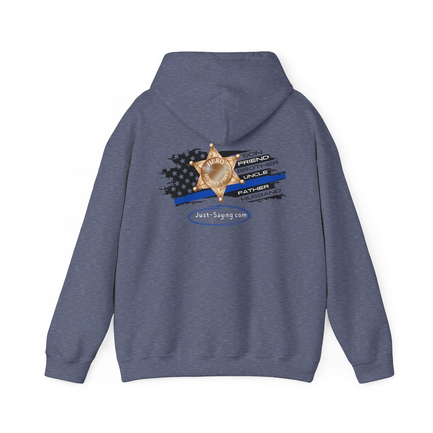 Male Sheriff Heavy Blend™ Hooded Sweatshirt
