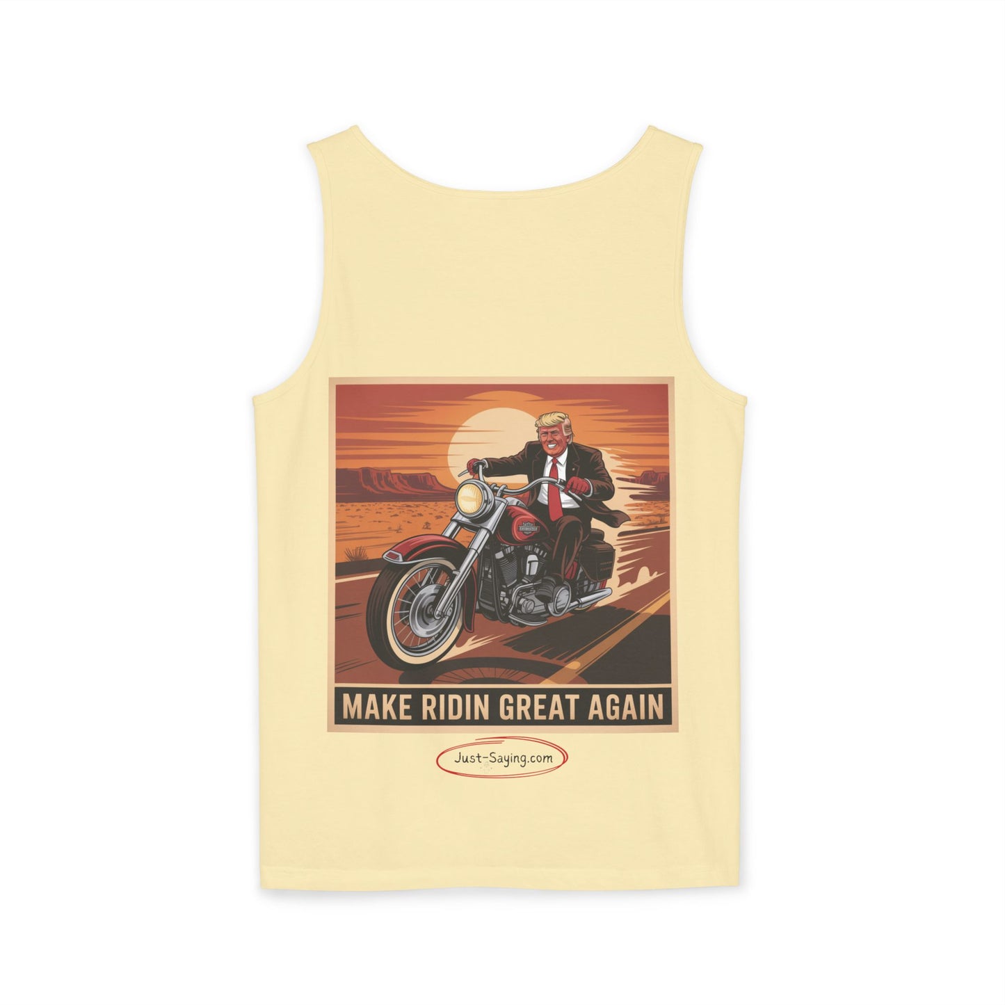 Trum[\p Unisex Garment-Dyed Tank Top