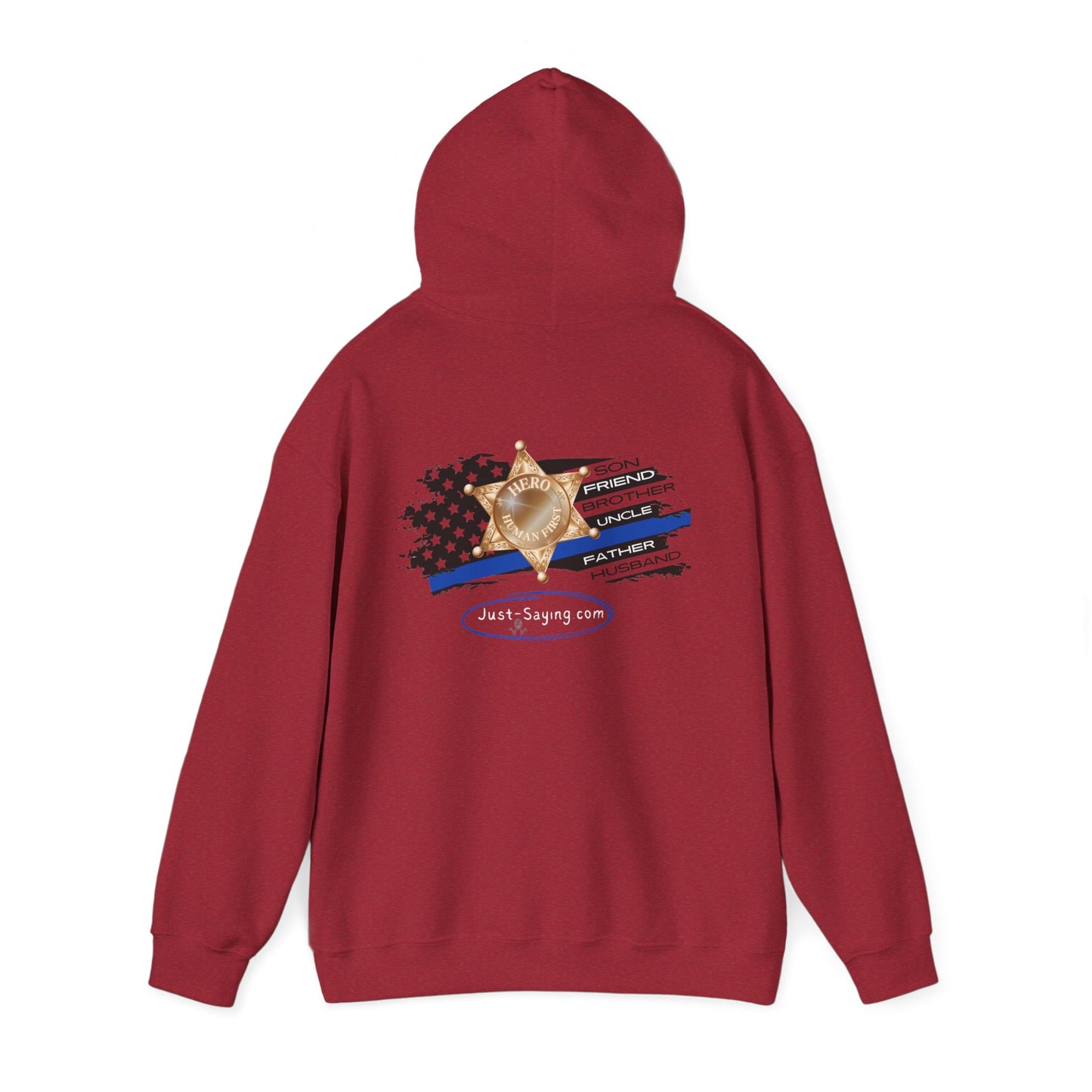 Male Sheriff Heavy Blend™ Hooded Sweatshirt