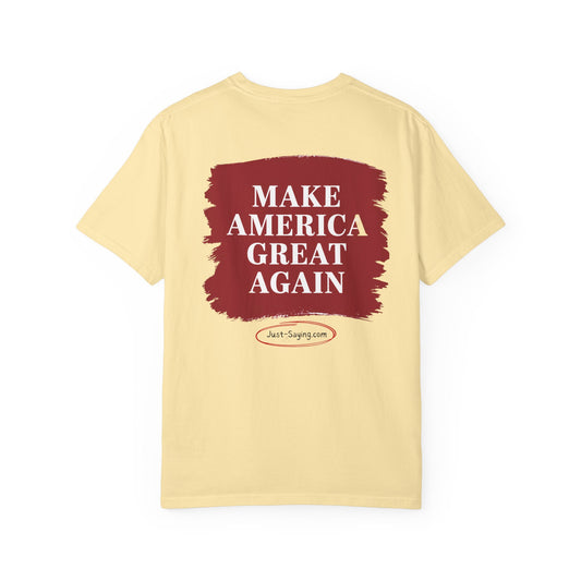 Political Unisex Garment-Dyed T-shirt