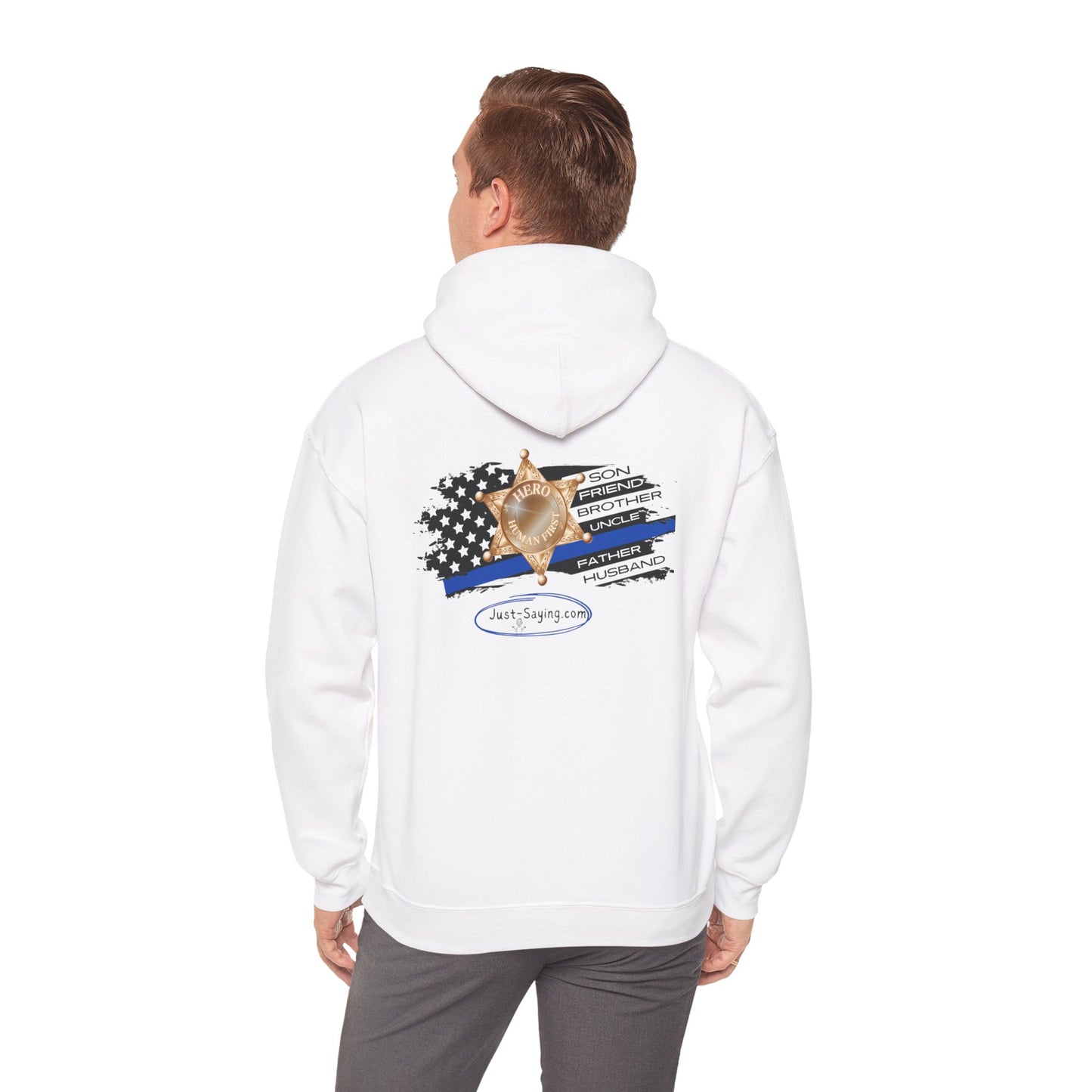 Male Sheriff Heavy Blend™ Hooded Sweatshirt