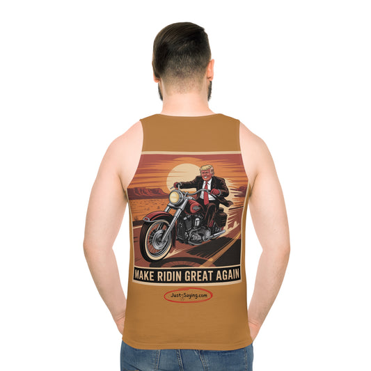 Trump Unisex Tank Top (AOP)